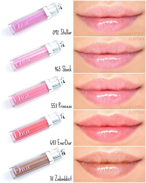 price of dior lip gloss|dior lip gloss color chart.